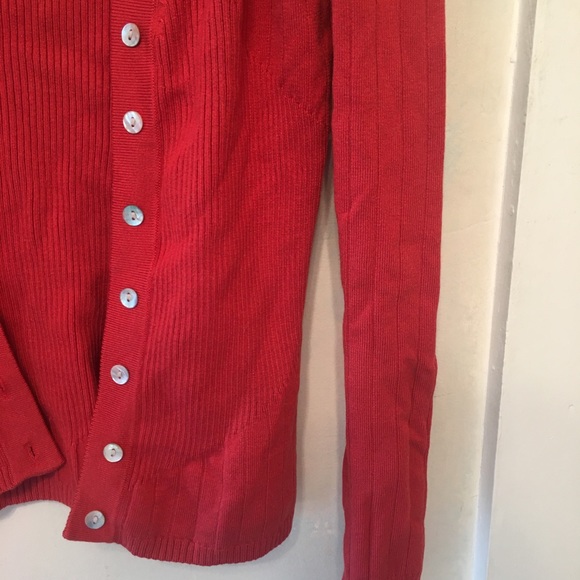 Cashmere Sweater | Red | Size Medium - Picture 5 of 8